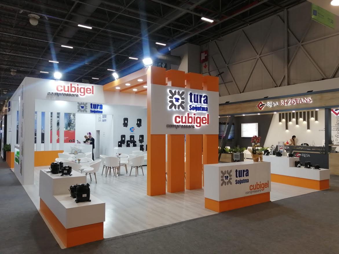 TURA Soğutma'nın ISK-SODEX İstanbul fuarındaki standı